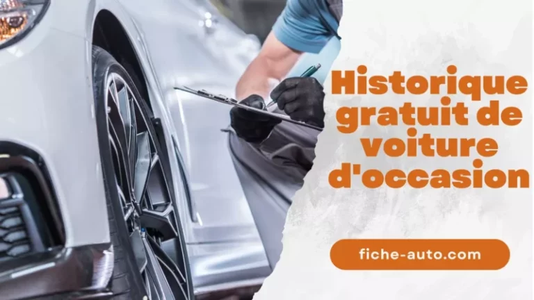 Guide complet pour obtenir un rapport d'historique de voiture gratuit
