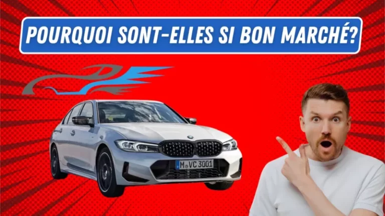 Pourquoi les BMW d'occasion sont-elles si bon marché